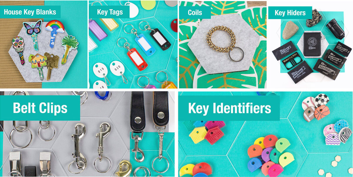 Lucky Line Personalized Key Shapes Mother's Day Gift Idea 2025