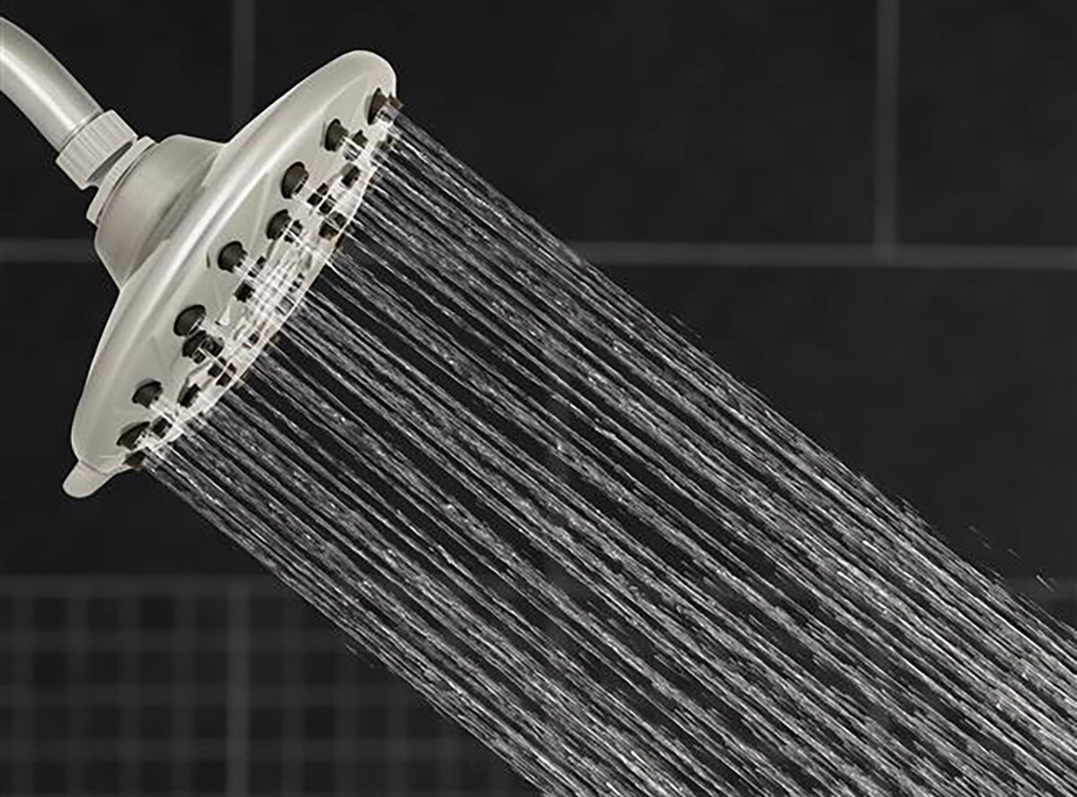 Waterpik RainFall+ Rain Shower Head with PowerPulse Massage